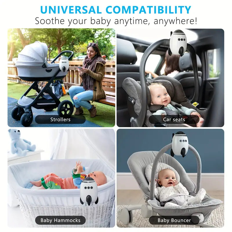 Baby Essential Rocker - Gently Rocks Any Pram or Stroller with sound